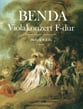 Viola Concerto in F Major Viola and Piano Reduction cover